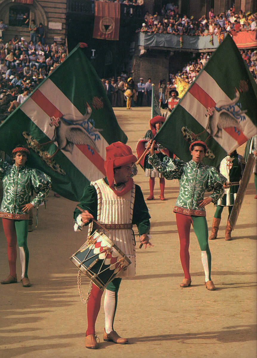 The Palio di Siena on Piazza del Campo